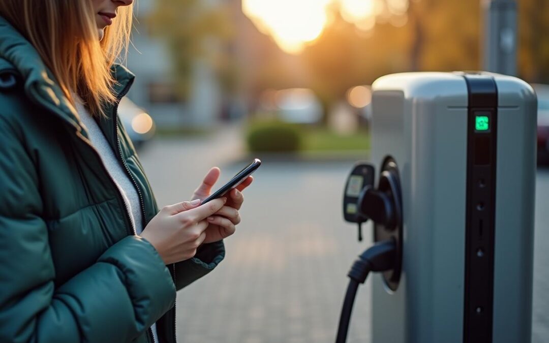 Appar för att hitta närmaste elbilsladdare